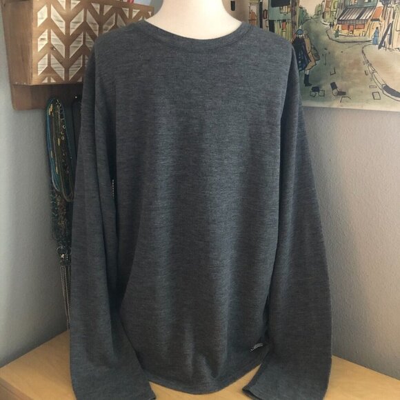 Omni Wool Base Layer Long Sleeve Top - Work Wear - Picture 3 of 5